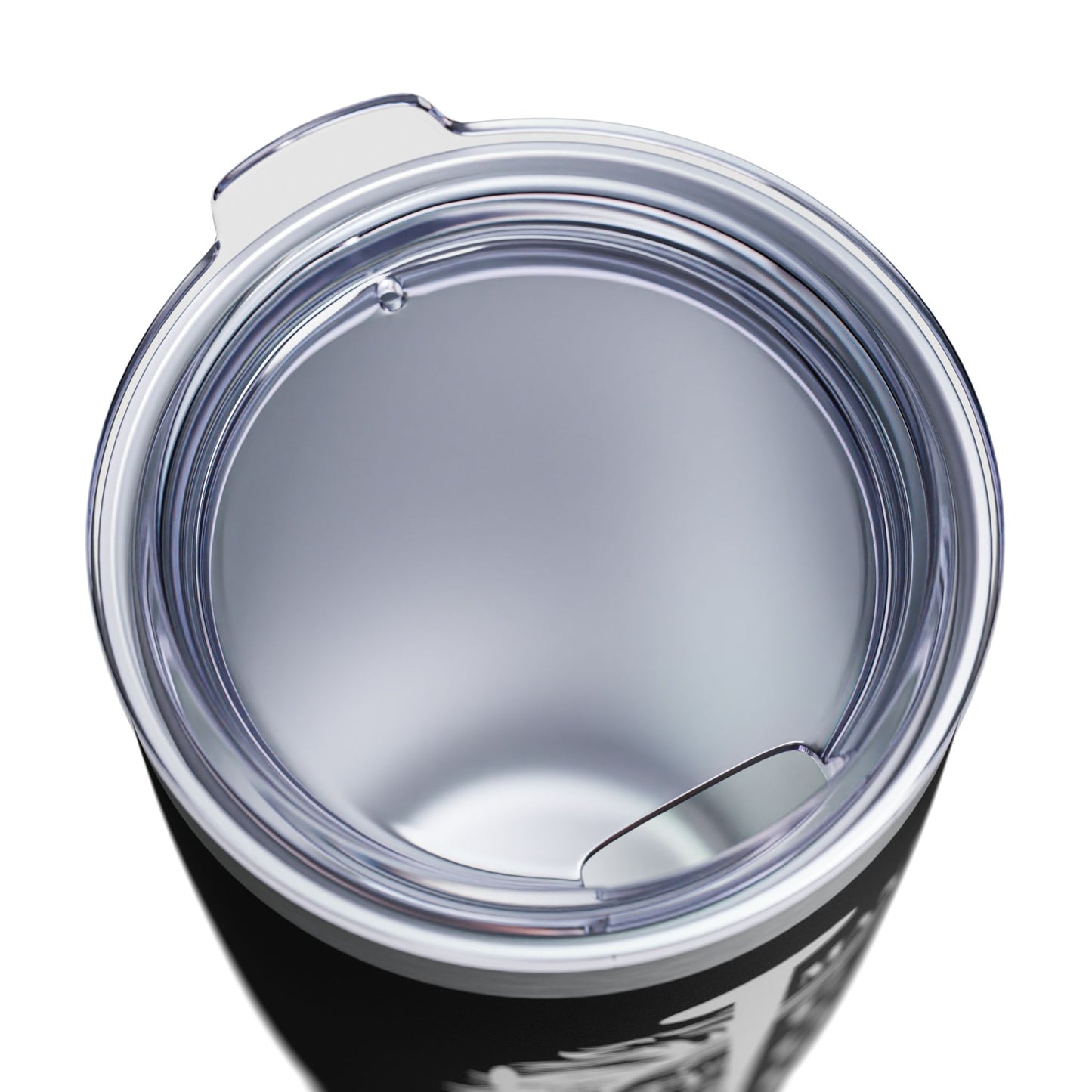 Men's Man of God Lion Cross Christian Ringneck Tumbler Travel Mug Gift, 20oz - Black/Gray