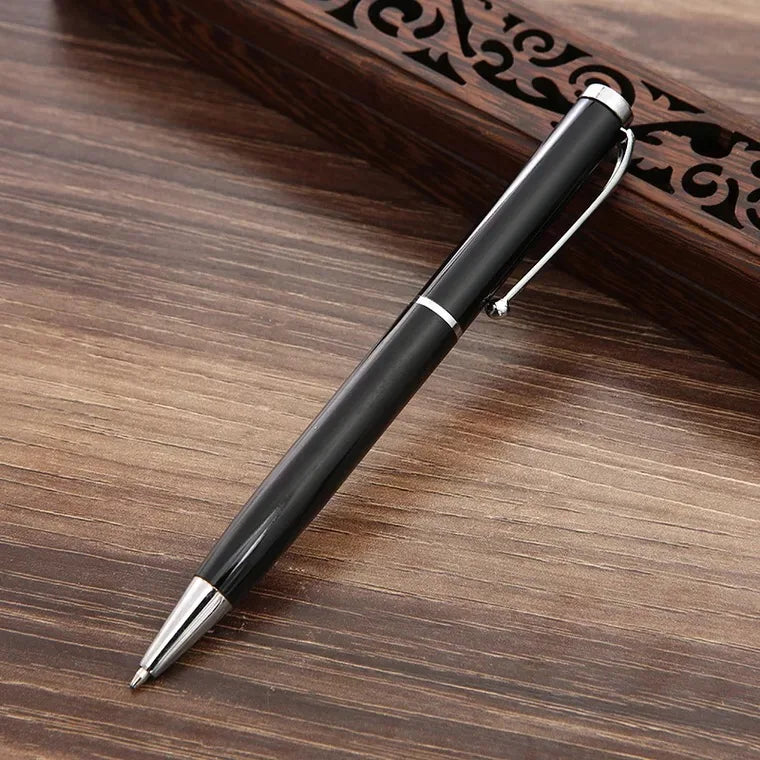 Luxury Men's Accessory Gift Set - Watch, Watch Belt, Cufflinks, Ballpoint Pen, Keychain, Tie & Tie Clip