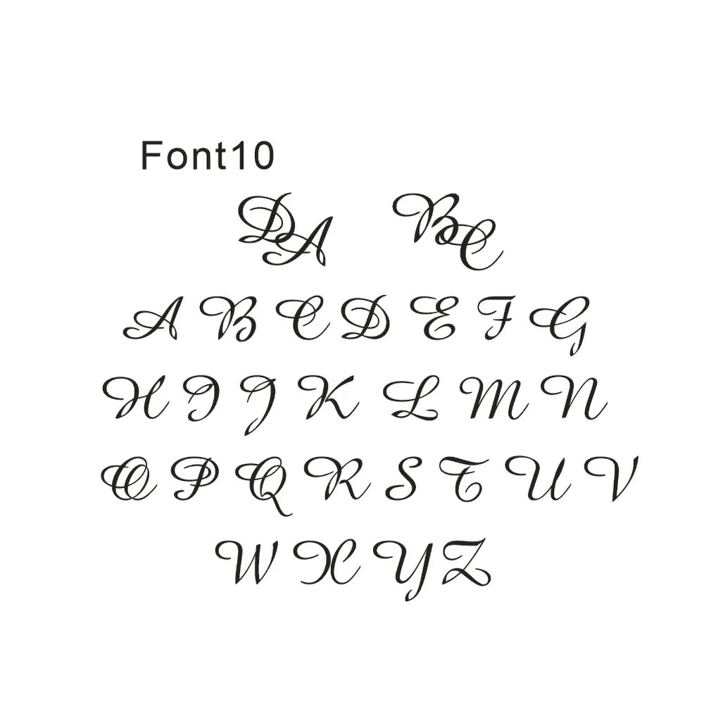 Personalized Custom Initial Cufflinks Boxed Gift