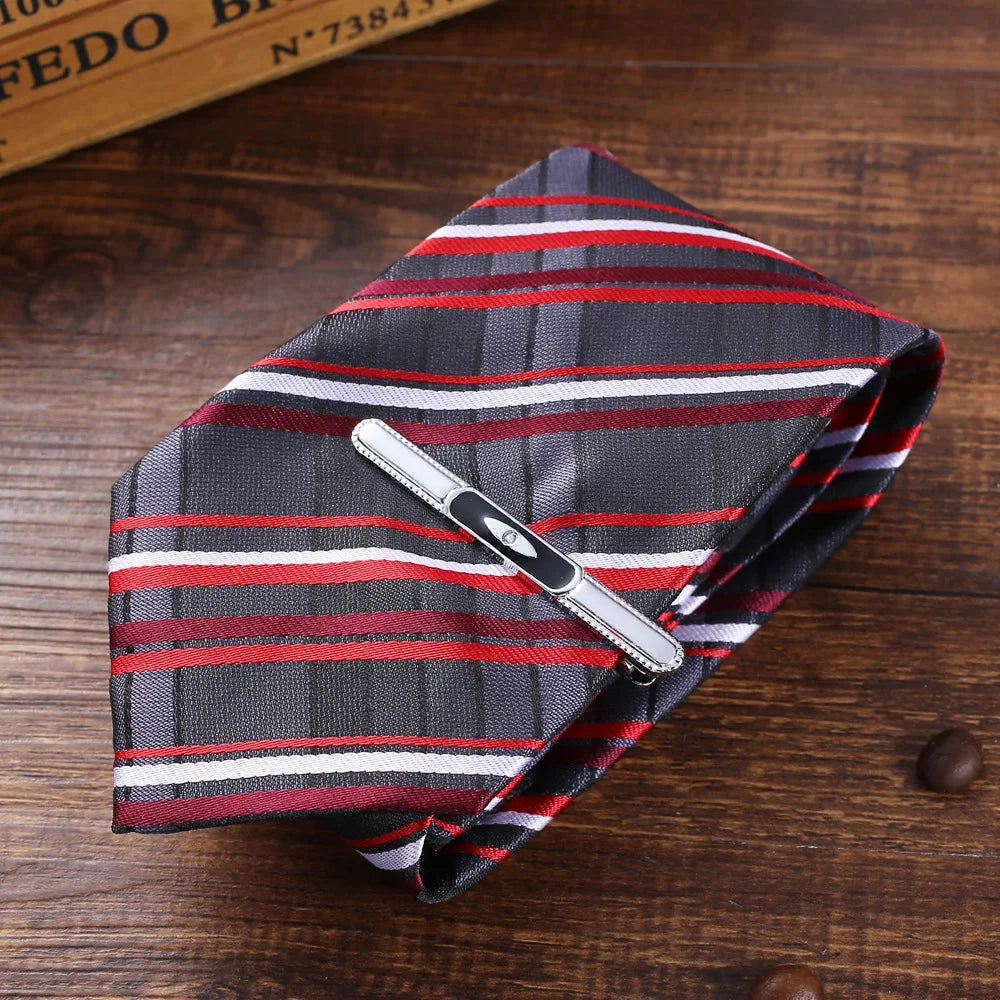 Luxury Men's Accessory Gift Set - Watch, Wallet, Belt, Cufflinks, Tie & Tie Clip