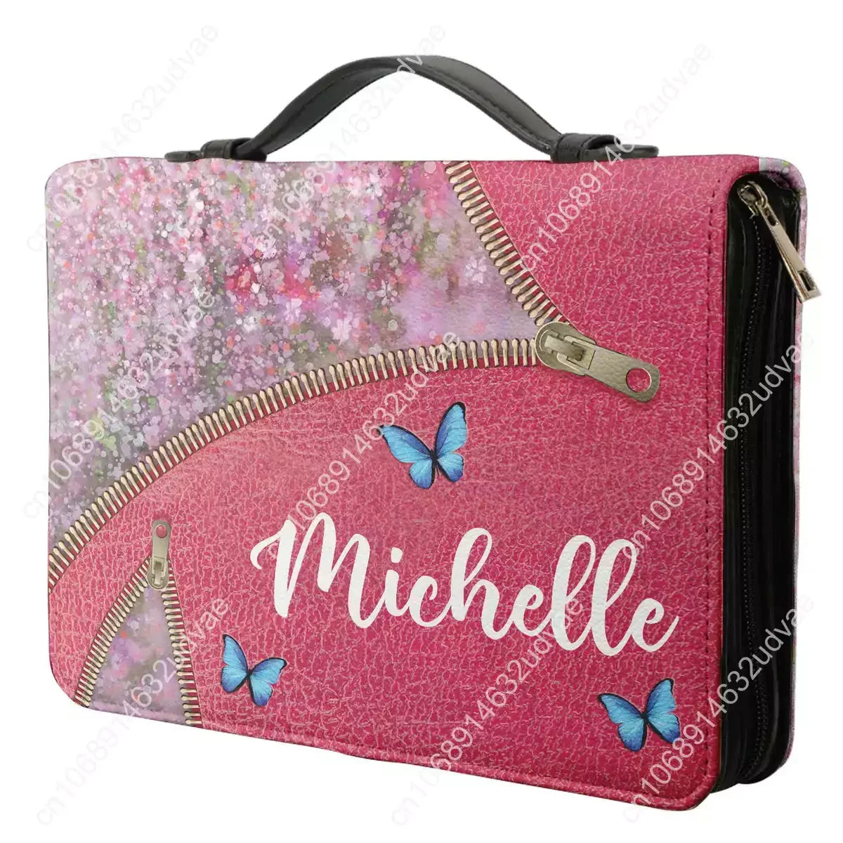 Personalized Name Bible Verse Bible Cover Carrying Case/Bag Gift - Proverbs 3:5 Trust in the Lord/Multiple Designs