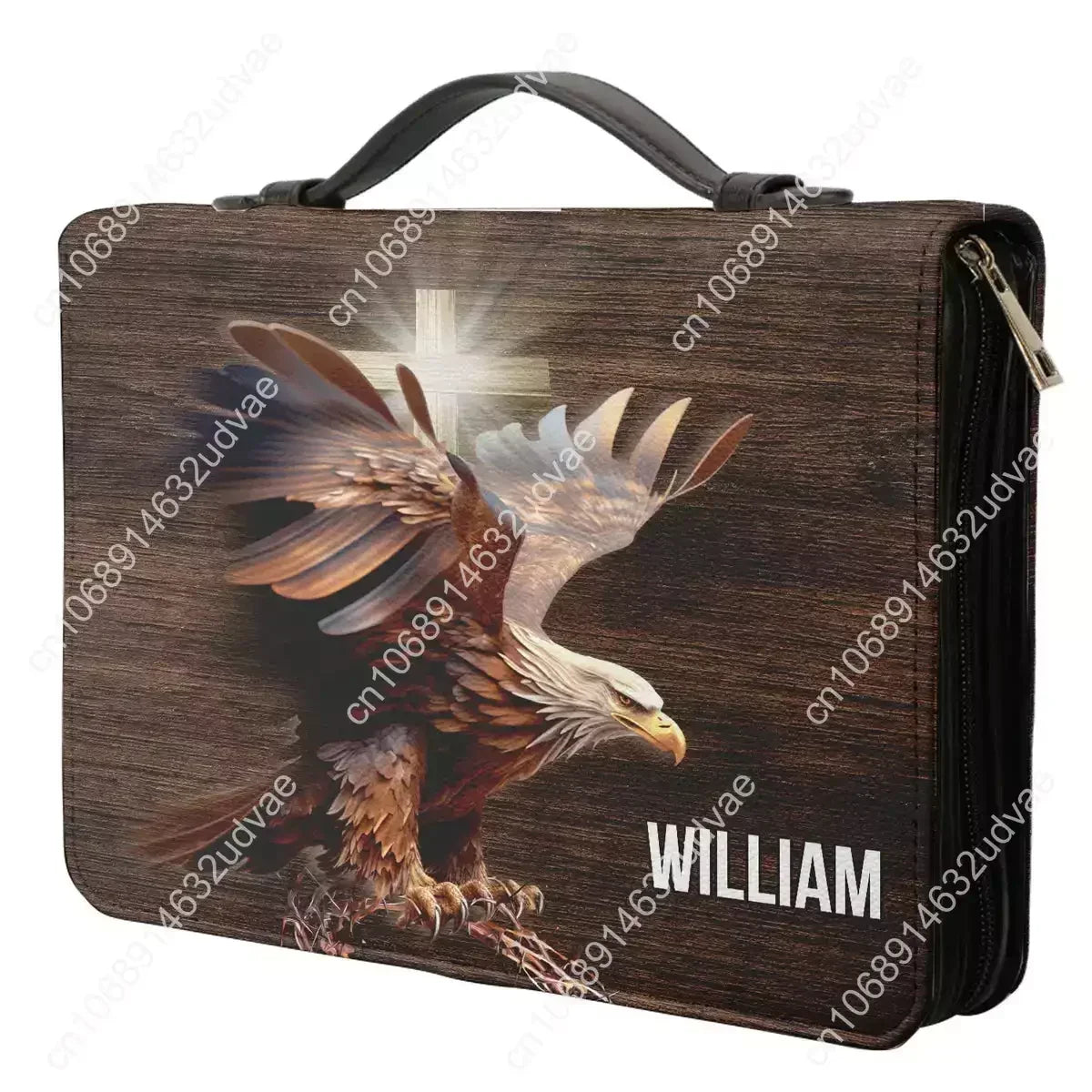 Personalized Name Bible Verse Bible Cover Carrying Case/Bag - Multiple Verses/Designs