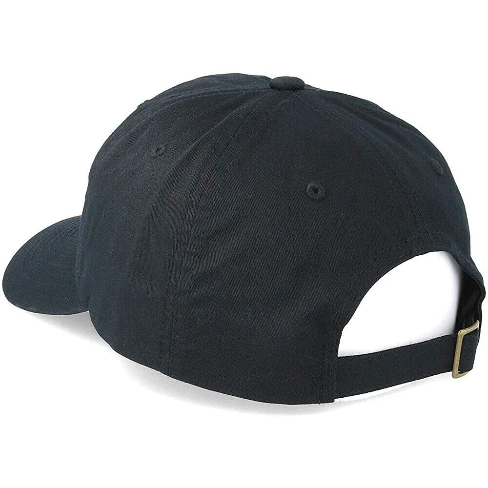 Flock Printed Washed Cotton Adjustable Baseball Cap – Christ Cross