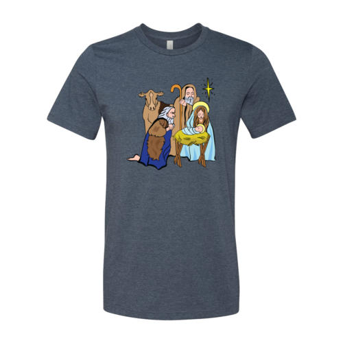 Christmas Manger Scene Unisex T-Shirt