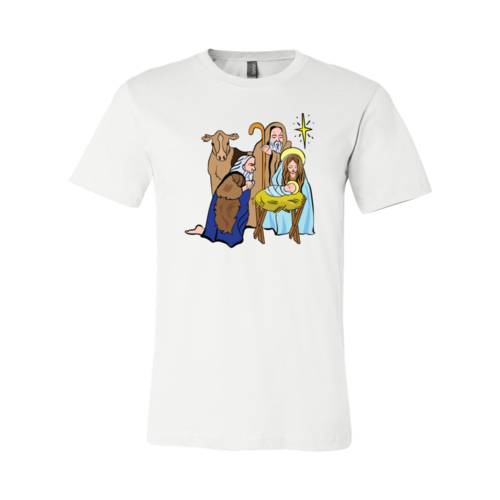 Christmas Manger Scene Unisex T-Shirt