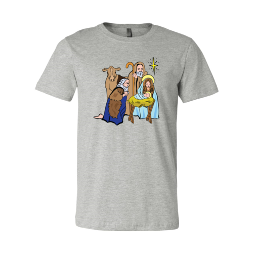 Christmas Manger Scene Unisex T-Shirt