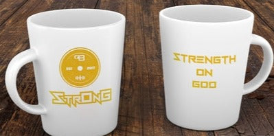 StrOnG (Strength On God) Ceramic Coffee Mug