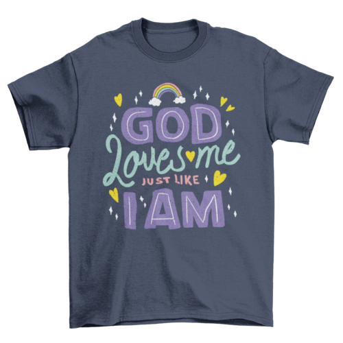 God Loves Me Unisex T-Shirt