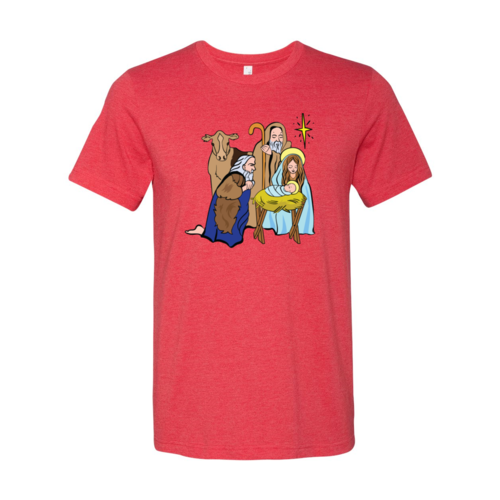 Christmas Manger Scene Unisex T-Shirt