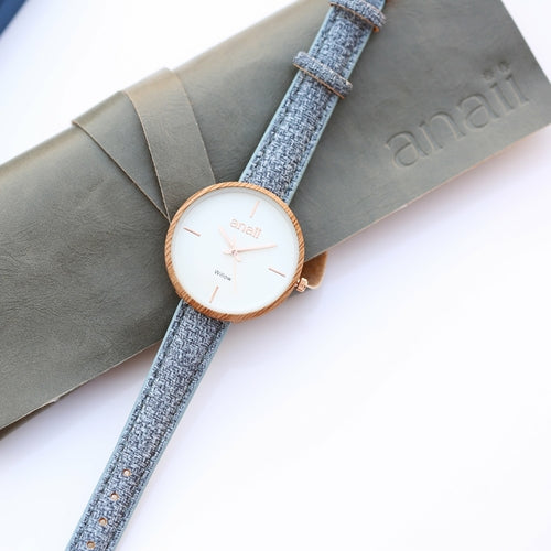 Personalized Women's Anaii Watch - Lake Blue