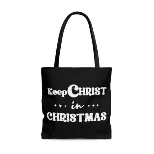 Keep Christ in Christmas Canvas Tote Bag