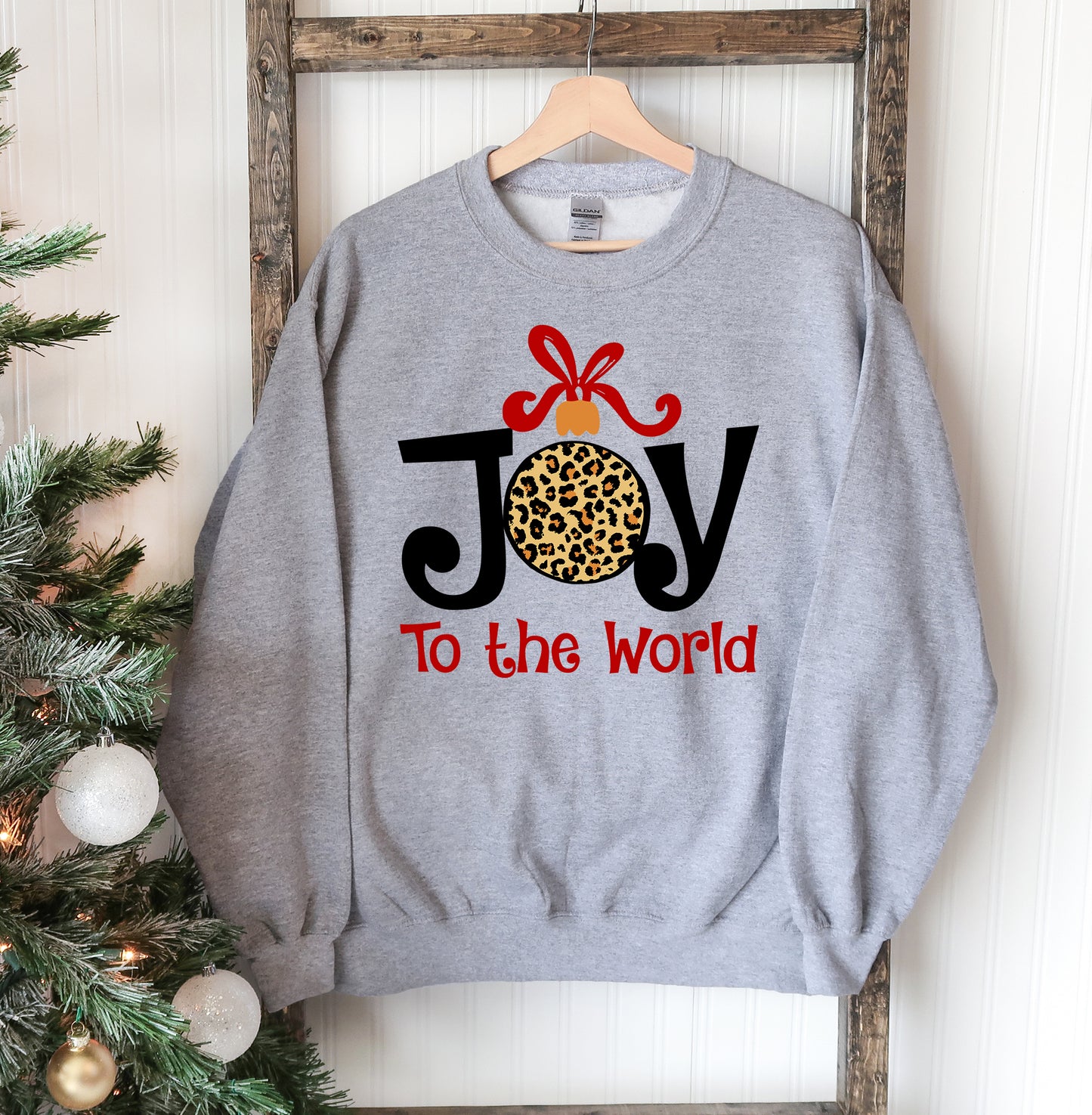 Joy To The World Christmas Unisex Sweatshirt