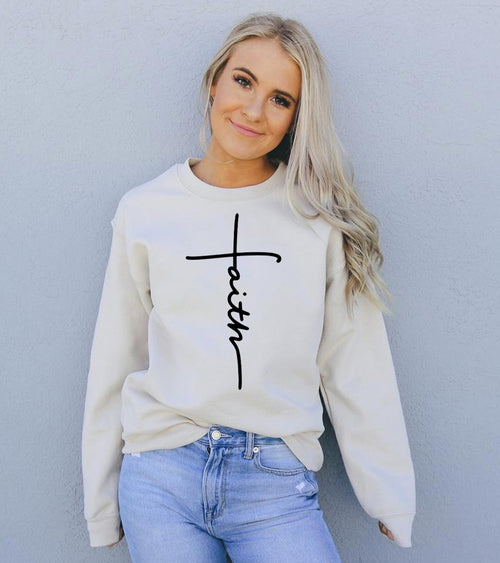 Faith Cross Women's Sweatshirt