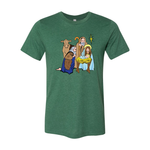 Christmas Manger Scene Unisex T-Shirt