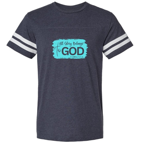 Unisex All Glory Belongs to God Vintage Sports  T-Shirts