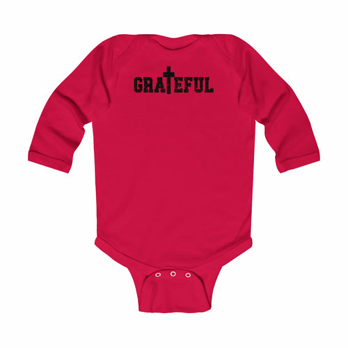 Grateful Cross Infant Long Sleeve Bodysuit