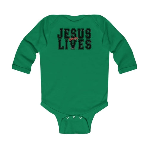 Infant Long Sleeve Bodysuit, Jesus Saves Lives