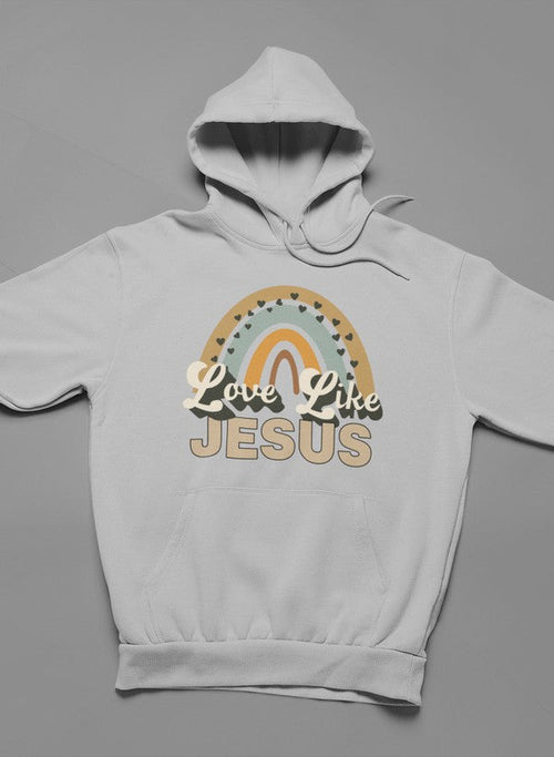 Love Like Jesus Rainbox Unisex Hoodie