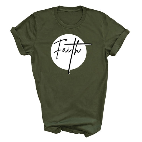 Faith Circle Unisex Graphic T-shirt