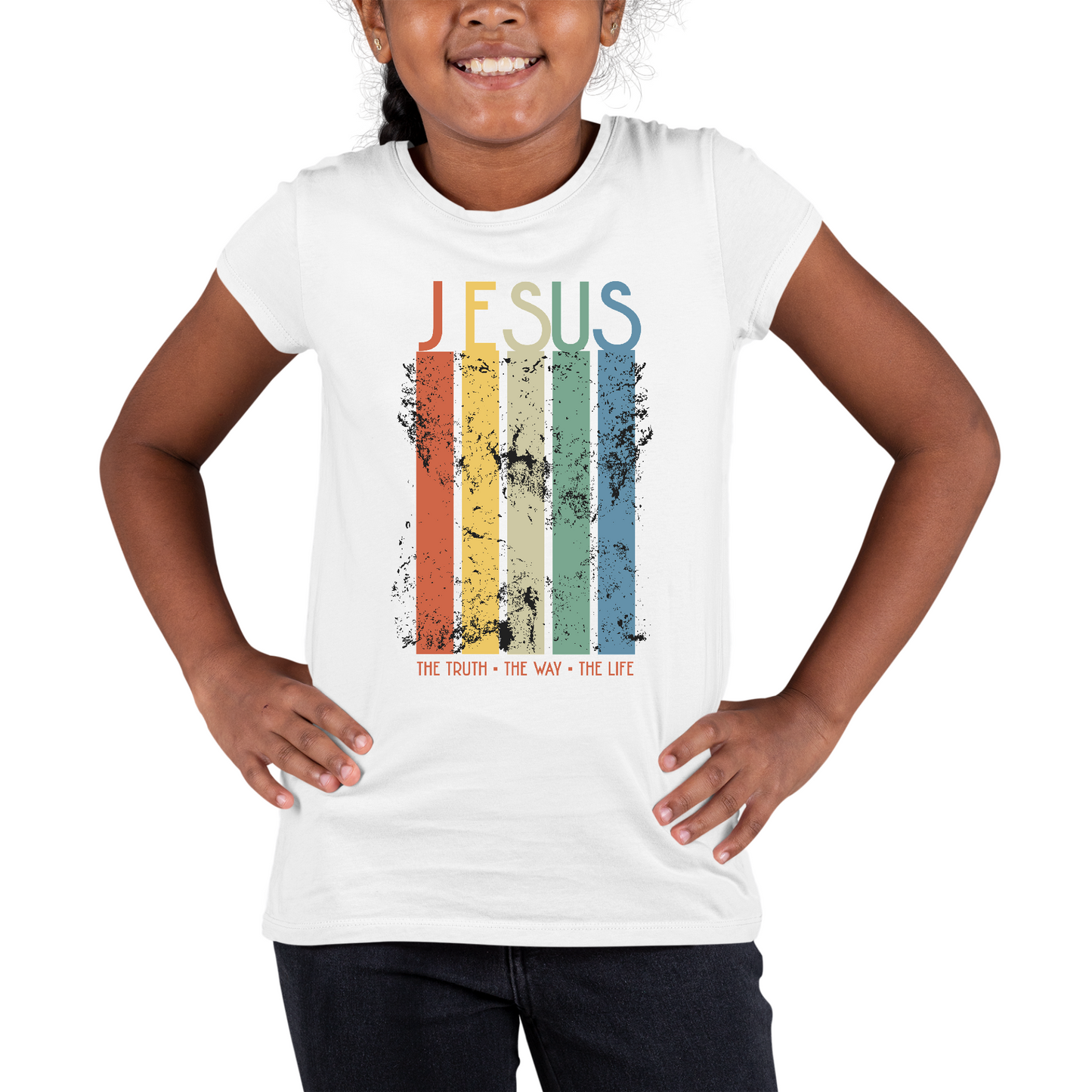 Kids T-shirt, Jesus The Truth The Way The Life