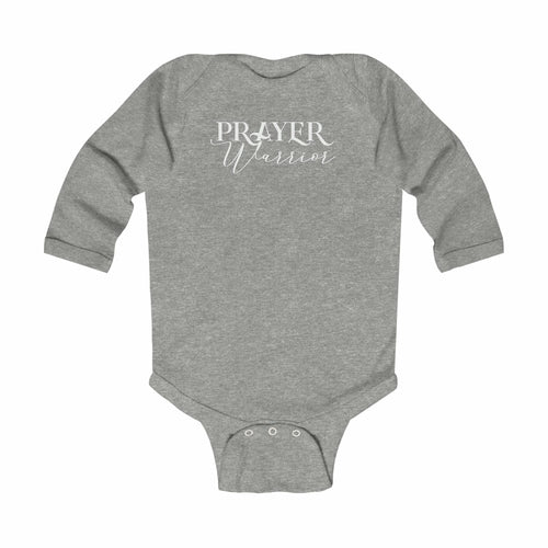 Prayer Warrior Infant Long Sleeve Bodysuit