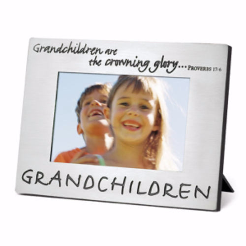 Grandchildren are the crowning glory...Proverbs 17:6 Photo Frame