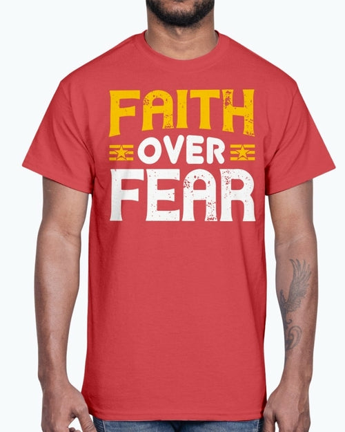 Faith Over Fear Men's T-Shirt