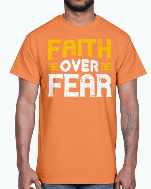 Faith Over Fear Men's T-Shirt