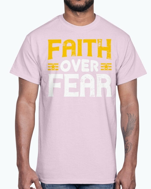 Faith Over Fear Men's T-Shirt