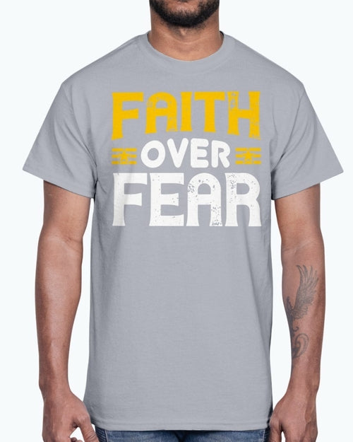 Faith Over Fear Men's T-Shirt