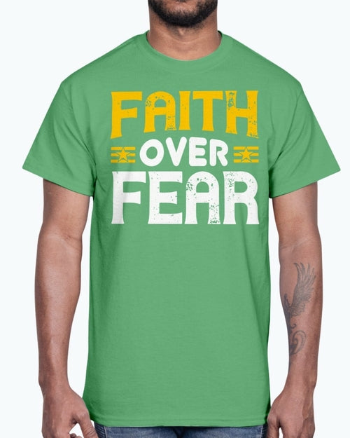 Faith Over Fear Men's T-Shirt