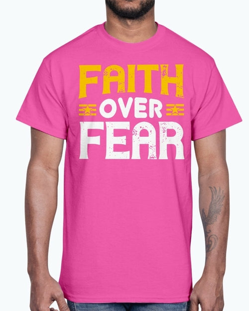 Faith Over Fear Men's T-Shirt